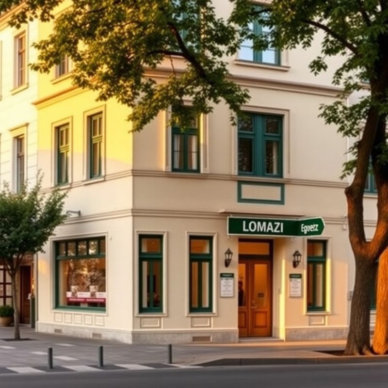 Fațada biroului Modern Atelier într-o clădire renovată din Iași